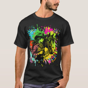 cavallo abstrakte Kunst T-Shirt