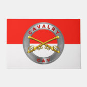 Cavalry Army Veteran Fußmatte (Vorderseite)