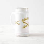 Cavalry CAV Bierglas (Vorderseite Links)