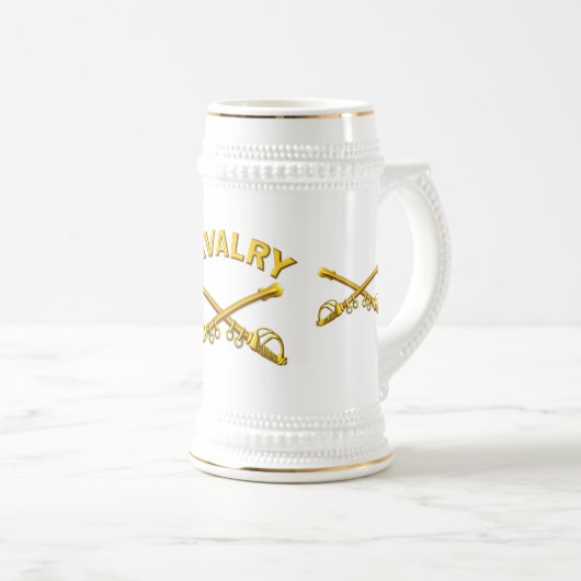 Cavalry CAV Bierglas (VorderseiteRechts)