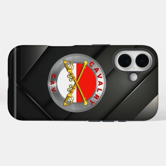 Cavalry CAV Case-Mate iPhone Hülle (Rückseite (Horizontal))