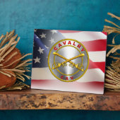 Cavalry "CAV Trooper" Veteran Fotoplatte (Seite)