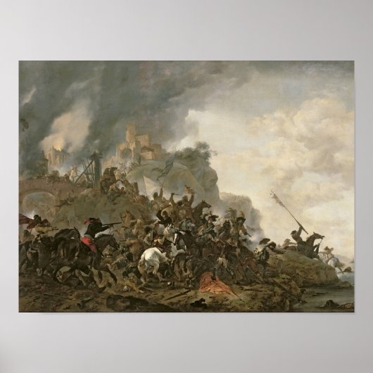 Cavalry Making a Sortie Poster (Vorne)