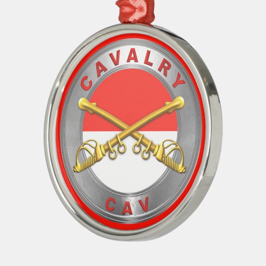 CAVALRY ORNAMENT AUS METALL (Links)