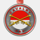 CAVALRY ORNAMENT AUS METALL (Vorne)