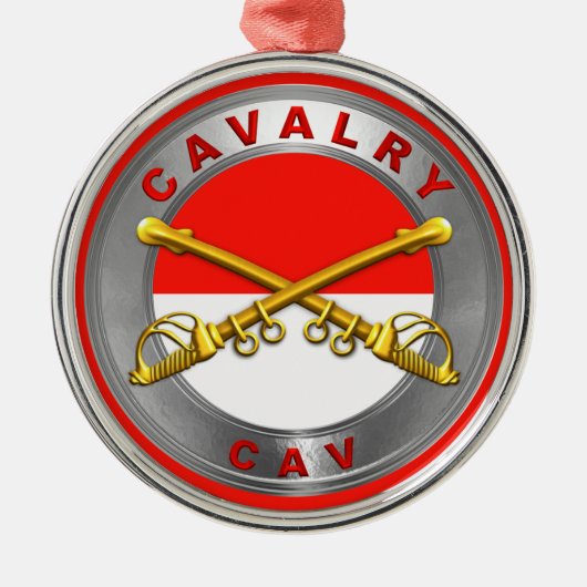 CAVALRY ORNAMENT AUS METALL (Vorne)