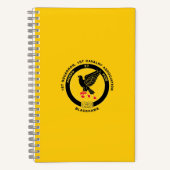 Cavalry Spiral Notebook - Cav Gold Notizblock (Vorderseite)