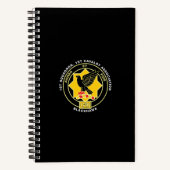 Cavalry Spiral Notebook - Classic Black Notizblock (Vorderseite)