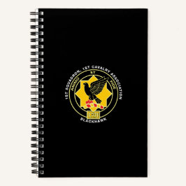 Cavalry Spiral Notebook - Classic Black Notizblock