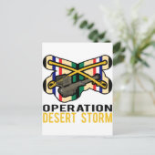 Cavalry Stinger Desert Storm Postkarte (Stehend Vorderseite)