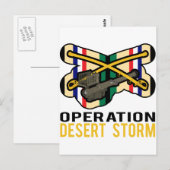 Cavalry Stinger Desert Storm Postkarte (Vorne/Hinten)