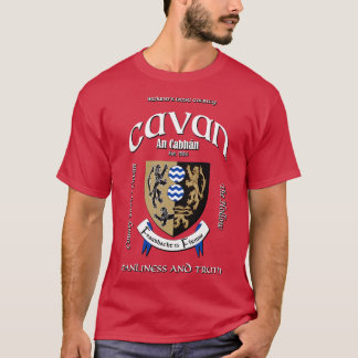 Cavan Ireland Irish Wappen Coat of Arms T-Shirt
