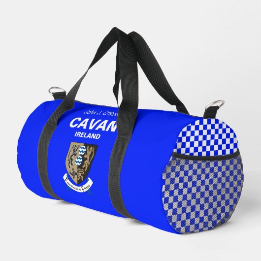 Cavan Irland - Irisch Personalisiert Duffle Bag (Rechte Ecke)