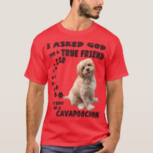 Cavapochon Zitat Mama Vater Lover Kostüm, Niedlich T-Shirt