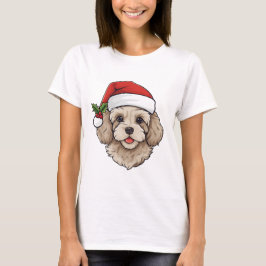 Cavapoo Cavoodle T - Shirt - Creme
