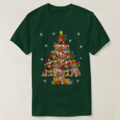 Cavapoo Christmas Tree Funny Santa Cavoodle Dog Xm T-Shirt (Design vorne)