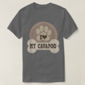 Cavapoo Dog Lover Pet Eigentümer Geschenk T-Shirt (Design vorne)