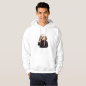 Cavapoo Don – Lustiger Mafia-Hund Hoodie (Vorne ganz)