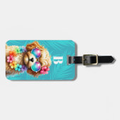 Cavapoo-Gepäckanhänger Gepäckanhänger (Vorderseite horizontal)