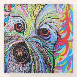 Cavapoo Glasuntersetzer