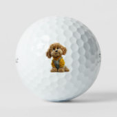 Cavapoo Golfbälle (Vorderseite)