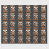 Cavapoo Hund Eltern Niedlichen Welpenbesitzer Geschenkpapier (Flach)