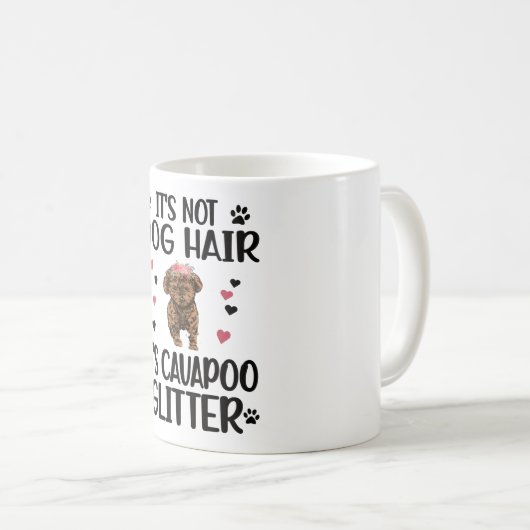 Cavapoo Hund Lover Cavapoo Mama Cavoodle Hund Eige Kaffeetasse (VorderseiteRechts)