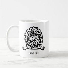 cavapoo Hund personalisierte Tasse