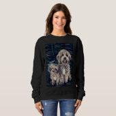 Cavapoo Hunde Adorable Pet Poodle Niedlich Puppy Sweatshirt (Vorne ganz)
