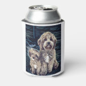 Cavapoo Hunde Niedlich Adorable Dosenkühler (Kanne Rückseite)