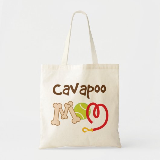 Cavapoo Hundezucht-Mama-Geschenk Tragetasche (Vorne)
