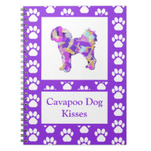 Cavapoo Kisses Niedlich Dog Silhouette PPY&B