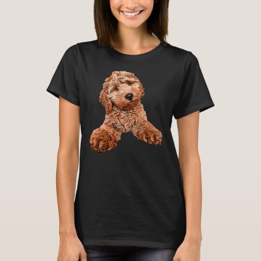 Cavapoo Labradoodle Goldendoodle Poodle Mix T-Shirt (Vorderseite)