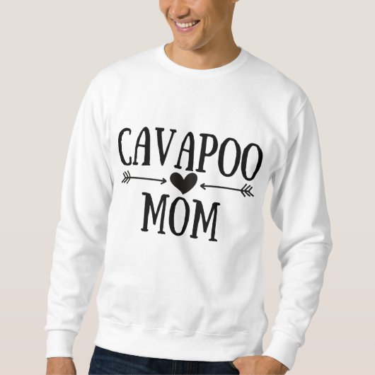 Cavapoo Mama Funny Cavapoos Geschenke für Frauen D Sweatshirt (Vorderseite)