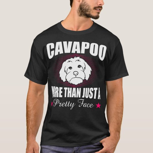 Cavapoo mehr als nur ein Hübsches Gesichtsgeschenk T-Shirt (Vorderseite)