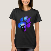 Cavapoo Paw Dog  Mom Dad T-Shirt (Vorderseite)