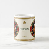 Cavapoo personalisierter Weihnachtshund Kaffeetasse (Mittel)