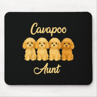 Cavapoo-Tante Süßes Hunde Liebhaber-Geschenk Lusti Mousepad