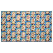 Cavapoo Welpe "Ollie". Stoff (Fat Quarter (45,7 x 55,9 cm))