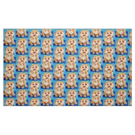 Cavapoo Welpe "Ollie". Stoff