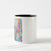 Cavapoo Zweifarbige Tasse (Mittel)