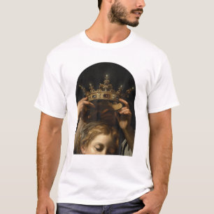 Cavarozzi Jungfrau mit Engeln, Christliche Renaiss T-Shirt