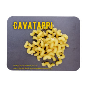Cavatappi Italienisches Restaurant Rezept zutat Magnet