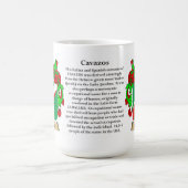 Cavazos nennen, der Ursprung, die Bedeutung und Kaffeetasse (Mittel)