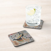 Cave Art Abstrakter Untersetzer (Rechte Seite)