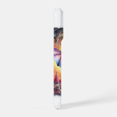 Cave Bat 010824AREF117 - Watercolor iPhone Hülle (Rechte Seite)