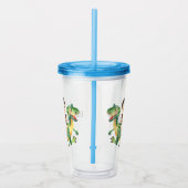 Cave Boy Dino Rider Acryltrinkbecher (Rechts)