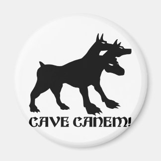 CAVE CANEM - BEWAHRE DES HUNDES Latein Magnet