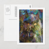 Cave Cat Postkarte (Vorne/Hinten)