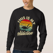Cave Diving is my Addiction Cave Diving Hobby Sweatshirt (Vorderseite)